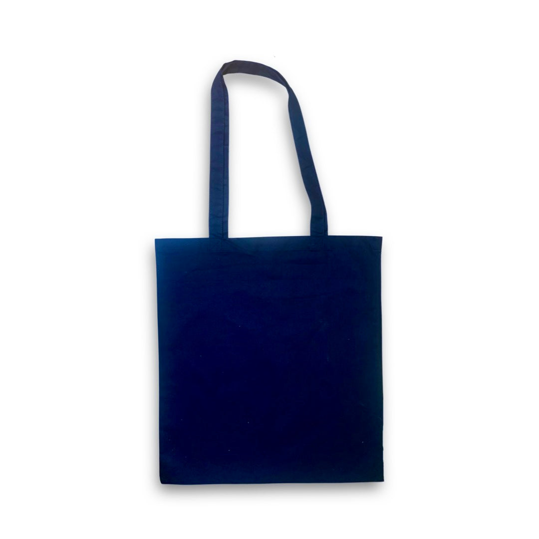 Blue Journal Tote Bag